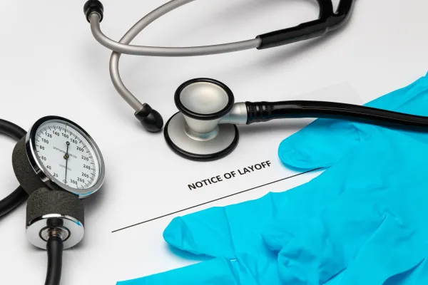Health Care Layoff notice