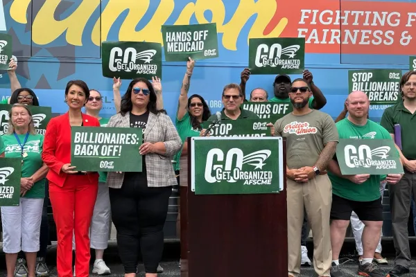 Harrisburg Workers Demand Accountability from Rep. Scott